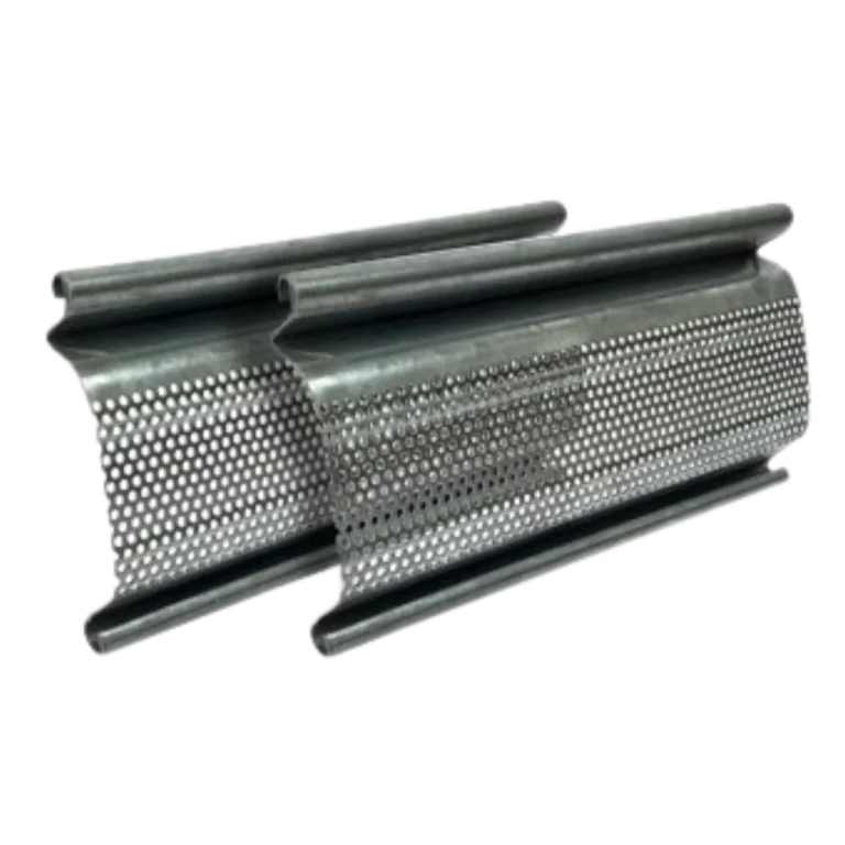 Lamas microperforadas para cortina metálica
